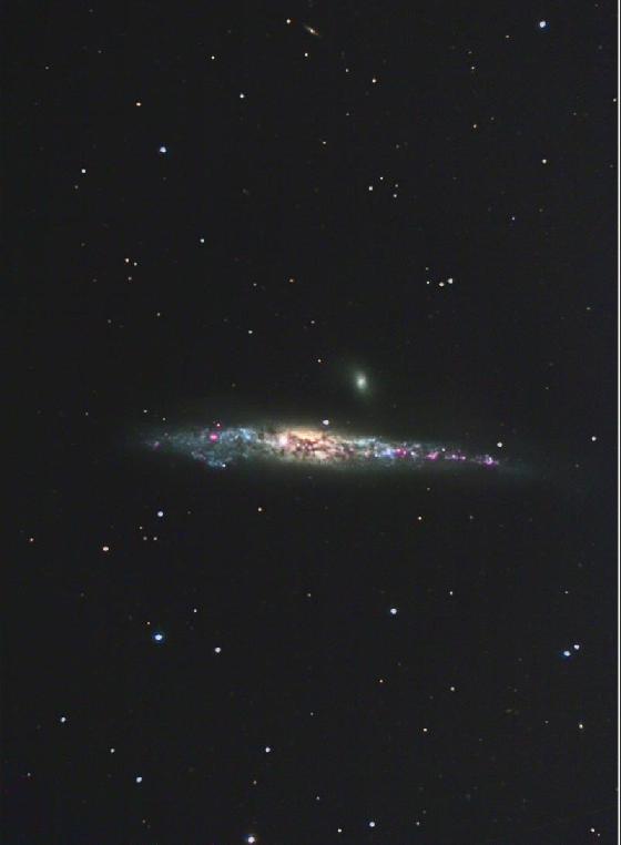 NGC 4631 galaxie de la baleine NGC 4631 galaxie de la baleine