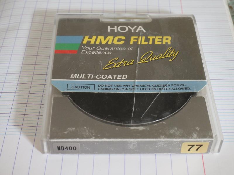 Filtre ND400 dans sa boîte
