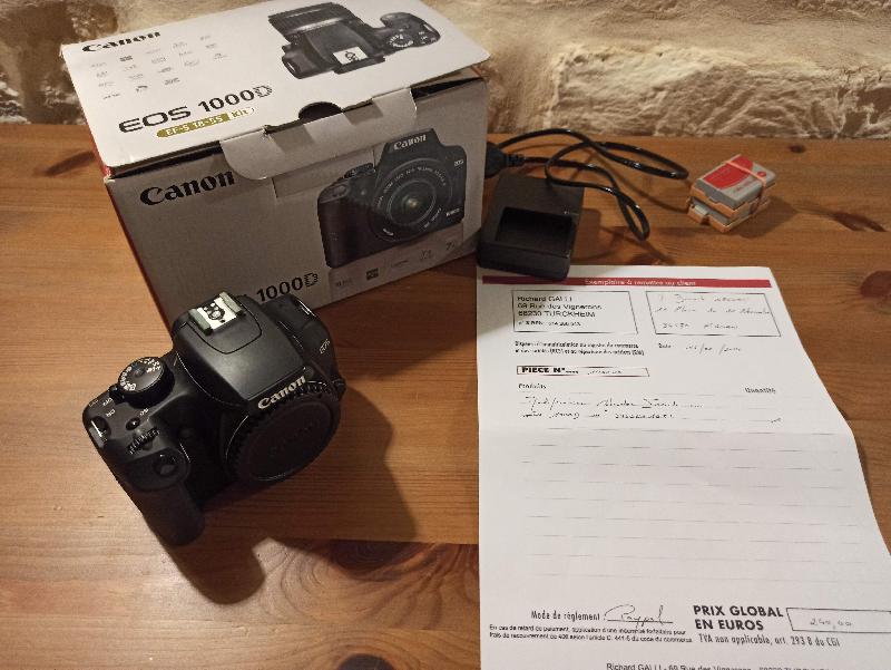 Canon eos 1000D refiltré astrodon Inside
