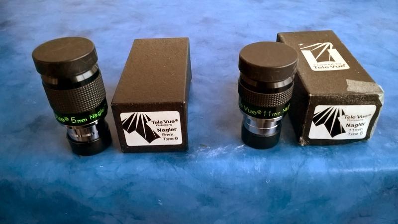 Televue Nagler 11 et 5 mm