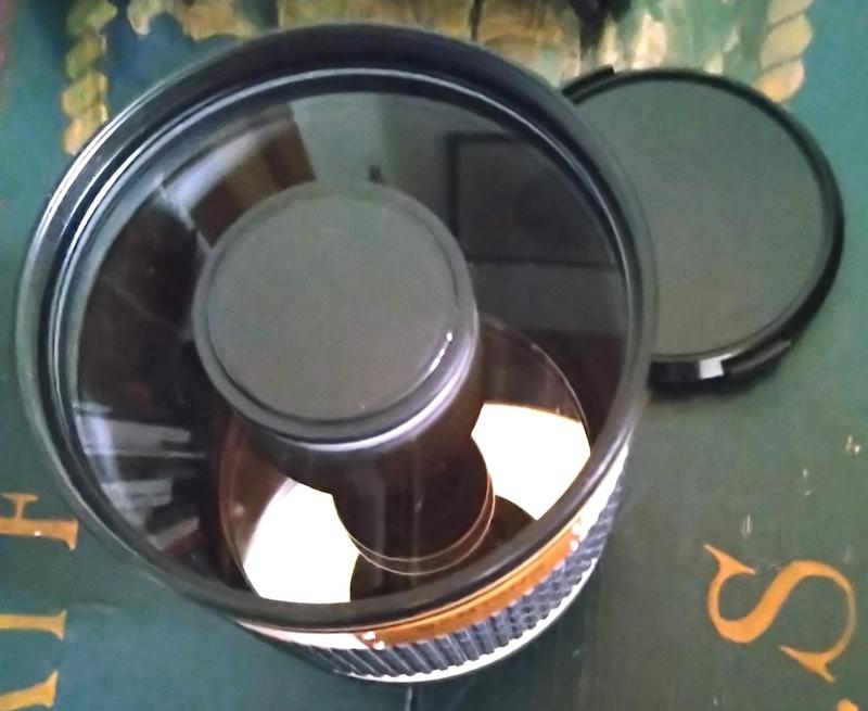 Objectif Samyang 500mm f6.3 à miroir 