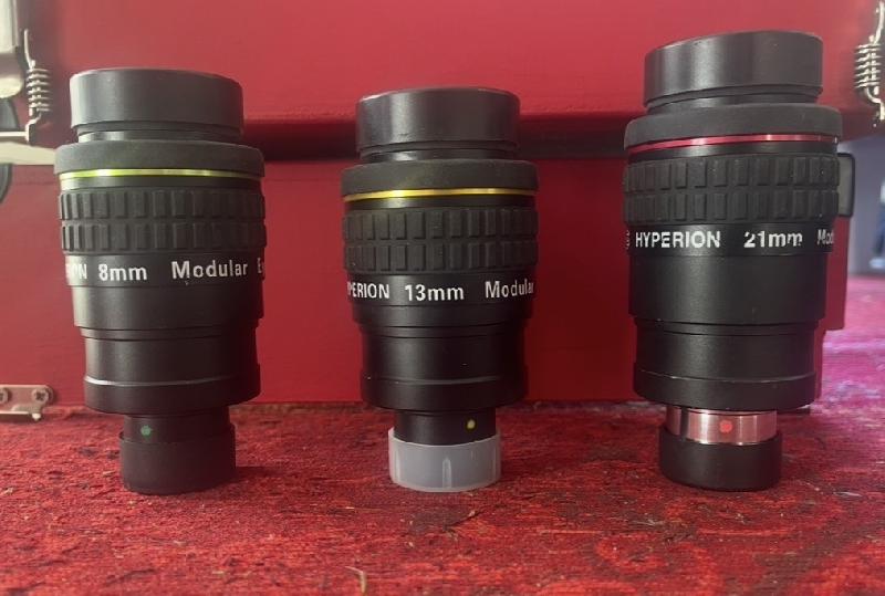 Oculaires Baader Hyperion 8, 13 et 21 mm Oculaires Baader Hyperion 8, 13 et 21 mm