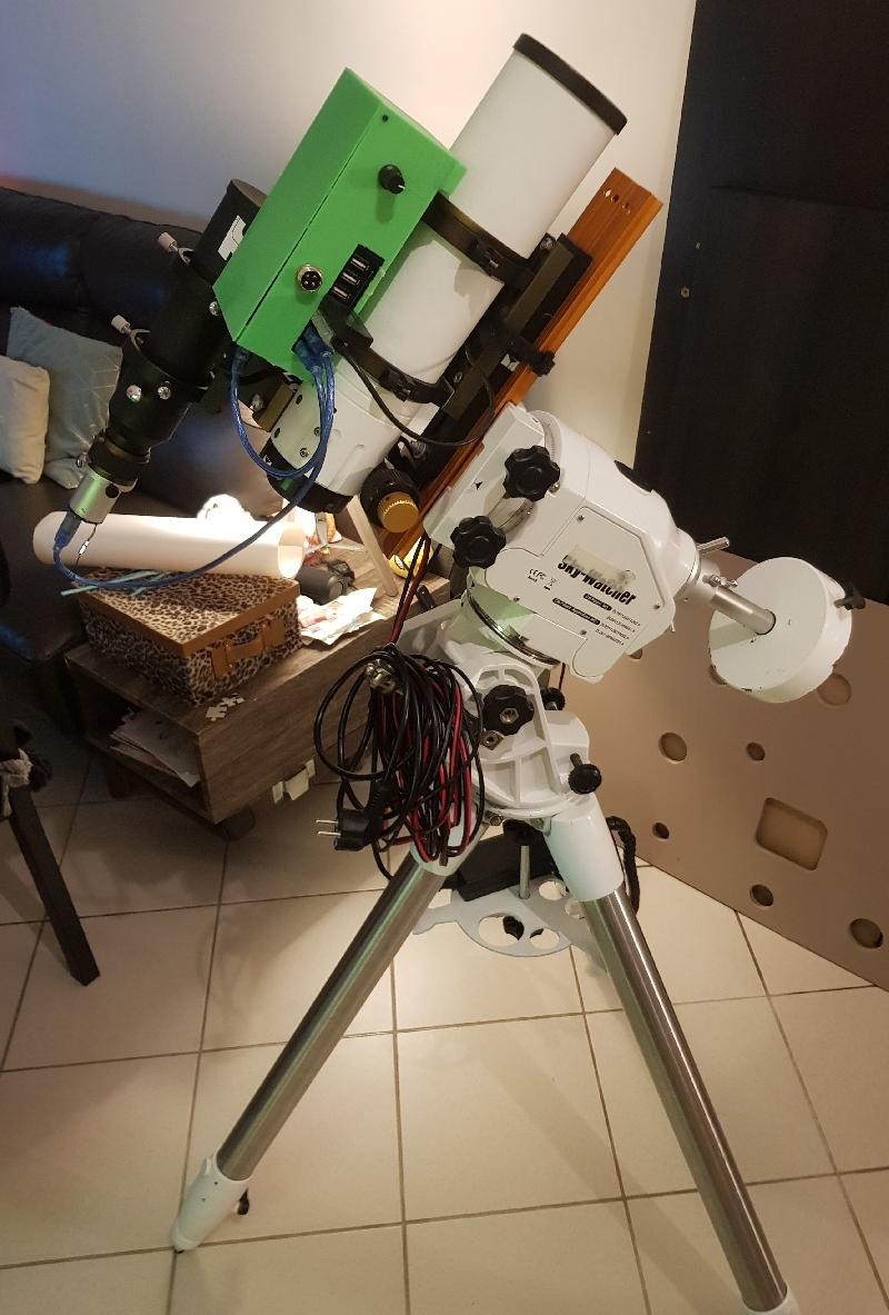 setup astrographie az eq6 et ts71/347 astrographe + accesoires setup astrographie az eq6 et ts71/347 astrographe + accesoires