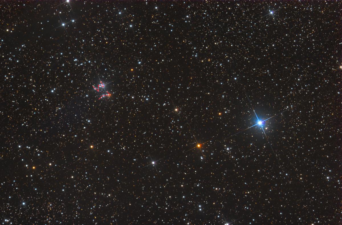 Un amas d’étoiles sur qui on peut compter ! (annotée)