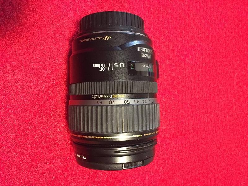 Objectif Canon Ultrasonic 17-85mm état exceptionnel !