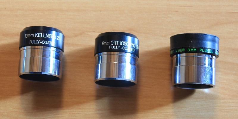 Lot d'oculaires 31.75 mm Lot d'oculaires 31.75 mm