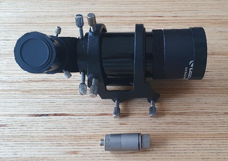 Chercheur Celestron 9X50 coudé et éclairé Chercheur Celestron 9X50 coudé et éclairé