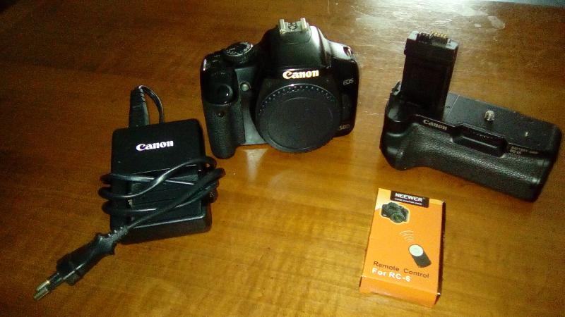 Canon 450D + accessoires