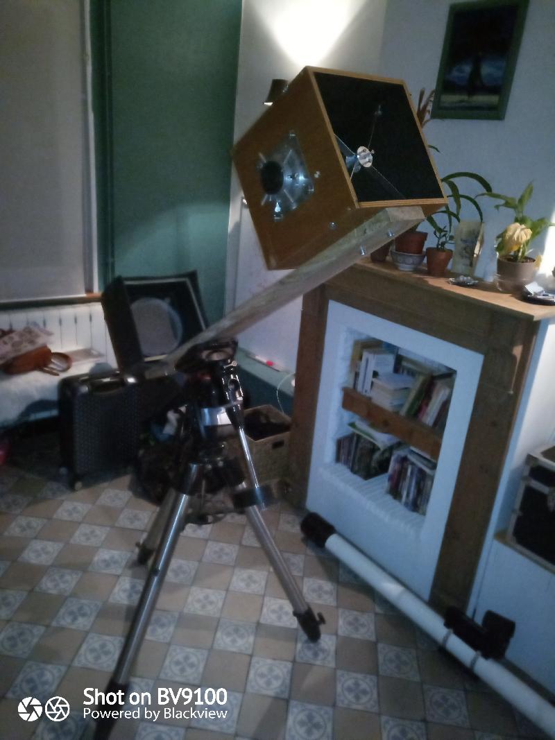 Newton solaire truss 8" f/D 6 