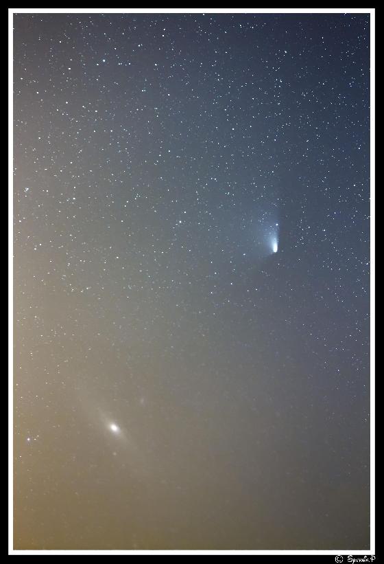 rencontre Panstarrs et M31 le 07/04/2013