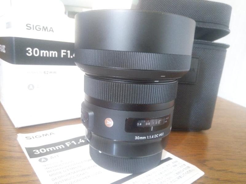 Objectif Sigma 30mm F1.4 ART pour monture Canon