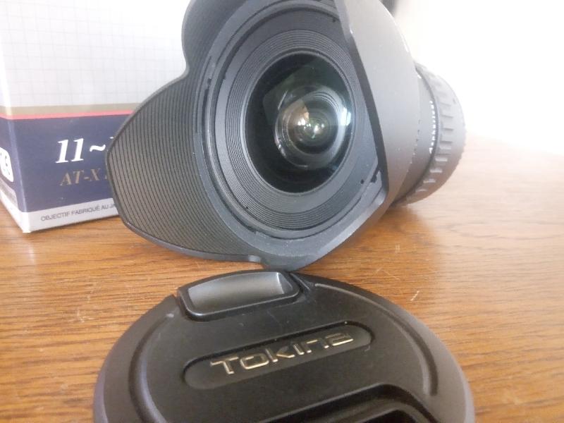 Objectif Tokina 11-16 F2.8 pour monture Canon Objectif Tokina 11-16 F2.8 pour monture Canon