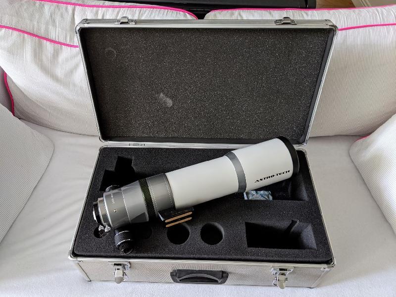 lunette 80 EDT astrotech TBE avec valise 