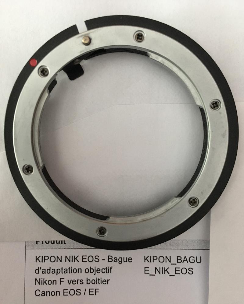 Bague Nikon vers Canon