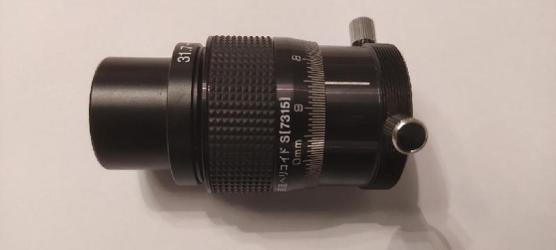 Porte oculaire Borg hélicoidal 7315 + adaptateur 36.4 > 31.75