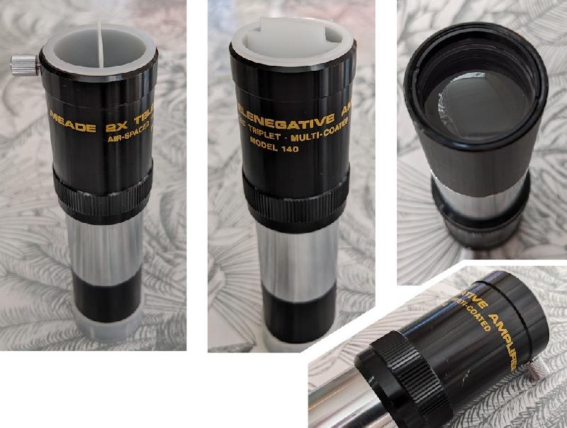 2X Meade triplet #140 2X Meade triplet #140