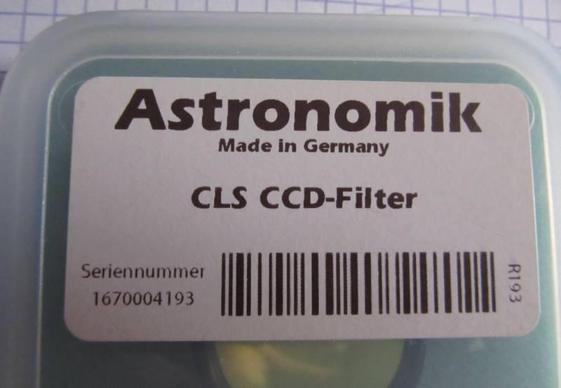 Filtre Astronomik 31.5 CLS CCD