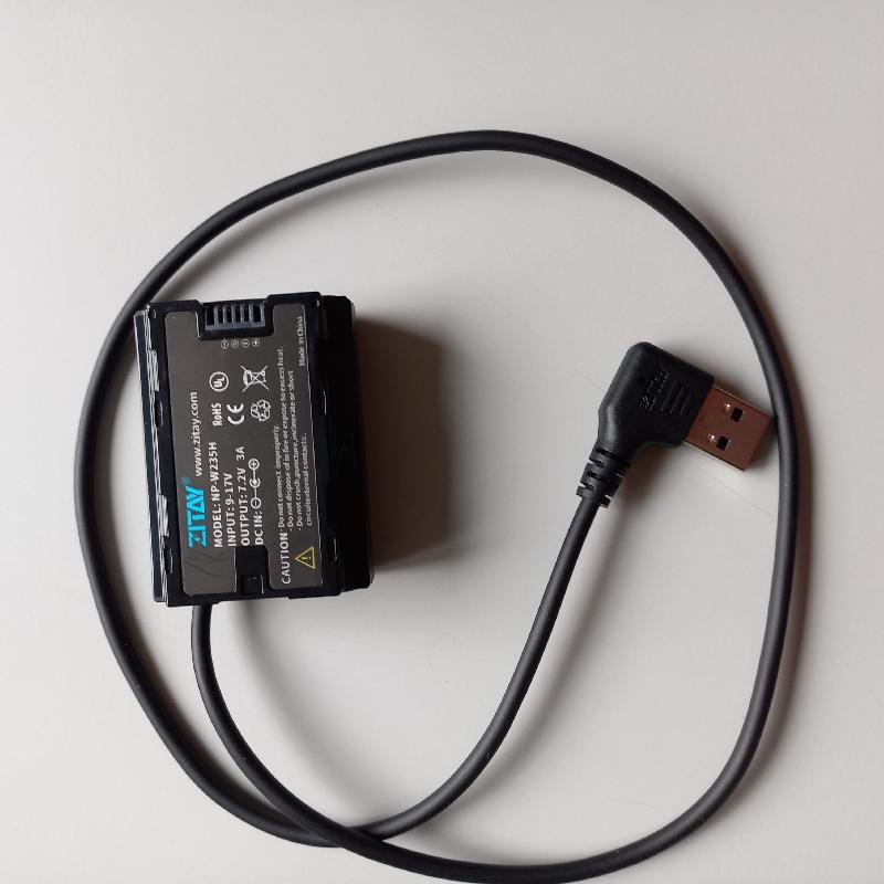 Fausse batterie pour Fuji