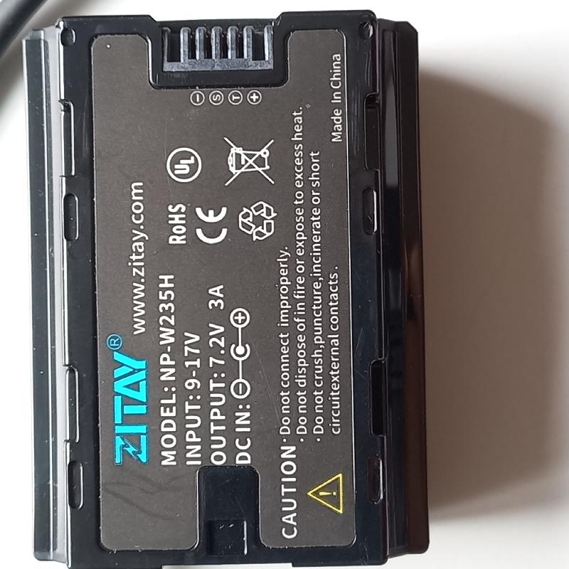 Fausse batterie pour Fuji