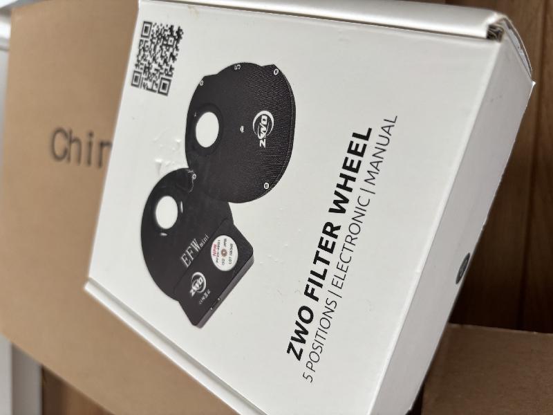 Roue à filtre ZWO EFW 5x31,75 ou 31mm