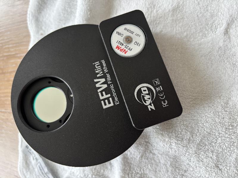Roue à filtre ZWO EFW 5x31,75 ou 31mm