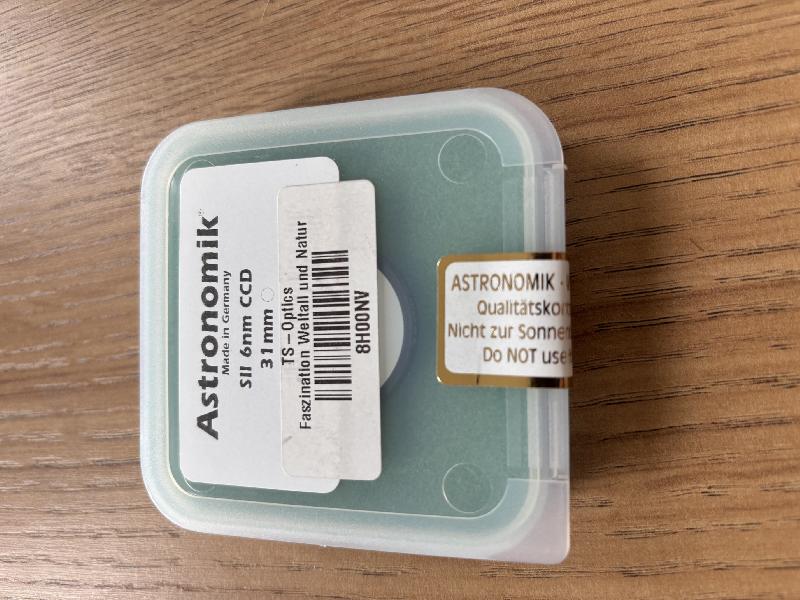 Filtre Astronomik 6nm Sii 31mm
