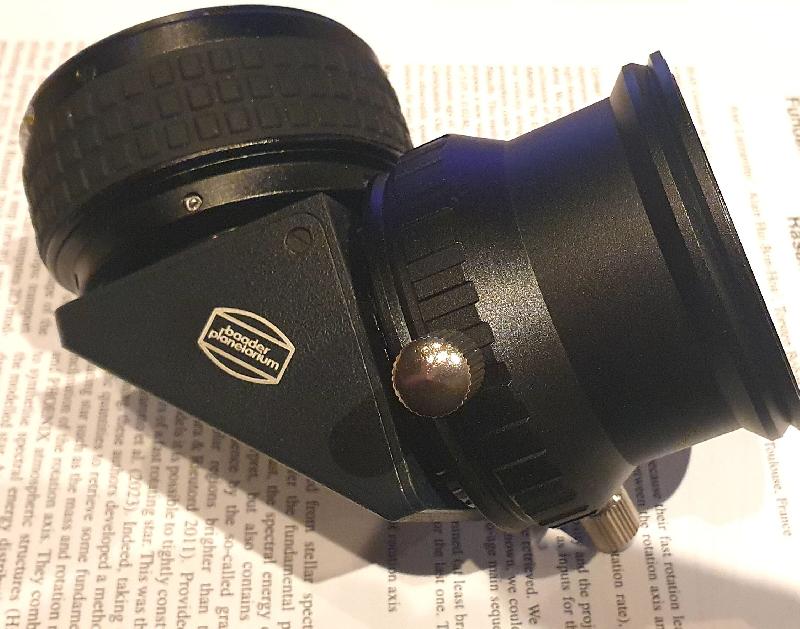 Renvoi coudé prisme BAADER Clicklock 2" BBHS