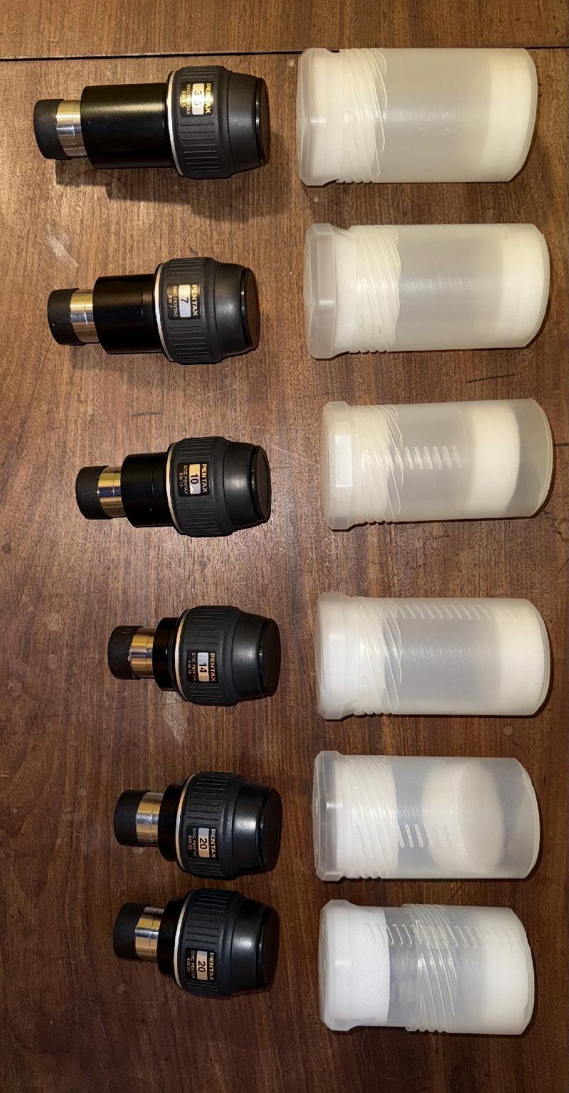 Pentax XW 3,5mm 7mm 10mm 14mm 20mm Pentax XW 3,5mm 7mm 10mm 14mm 20mm