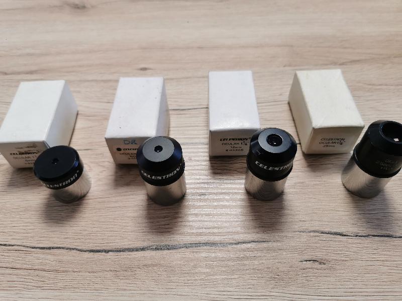 oculaires televue, celestron, vixen, baader