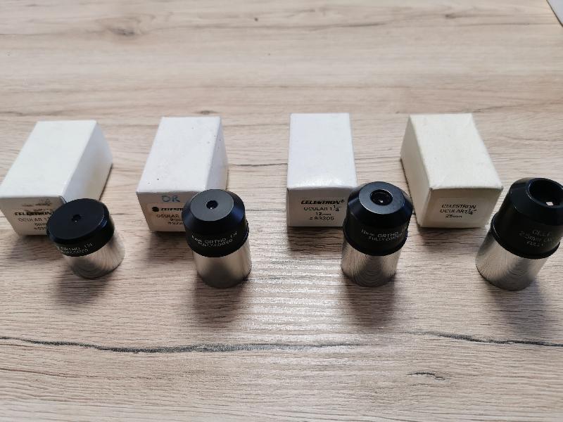 oculaires televue, celestron, vixen, baader