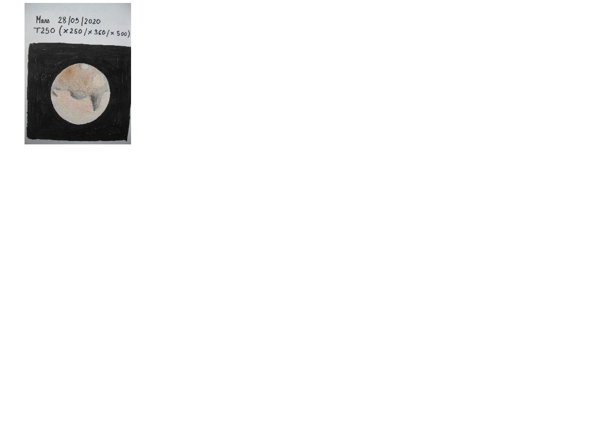 Mars 29 septembre 2020 Mars 29 septembre 2020