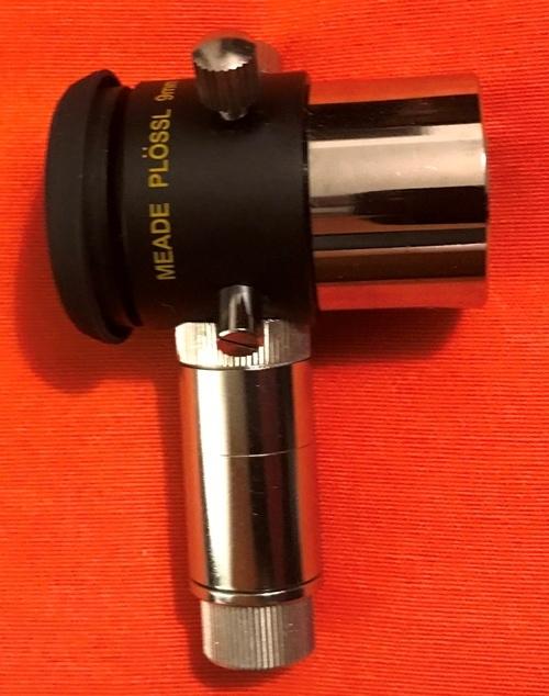 Oculaire réticulé éclairé Plossl 9mm 1-1/4'' MEADE Series 4000 Oculaire réticulé éclairé Plossl 9mm 1-1/4'' MEADE Series 4000