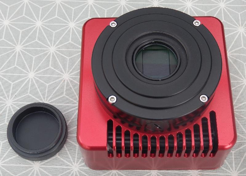 Camera ATIK 383 L+ et roue à filtre moto avec 7 filtres