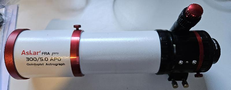 Setup Astrophoto, EQ6 R-PRO + Askar FRA 300