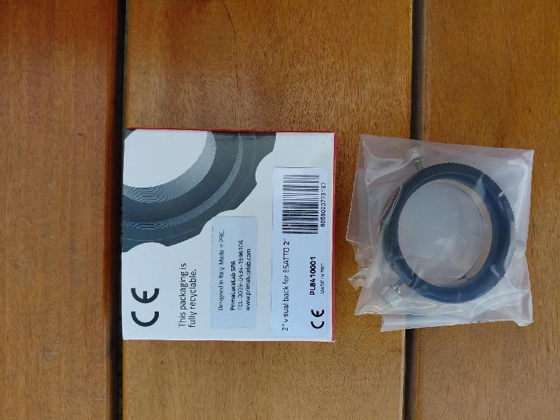 Porte-oculaires ESATTO 2" neuf jamais servi, avec accessoires