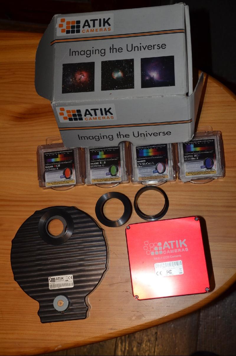 Atik 383L+ et roue à filtre EFW2