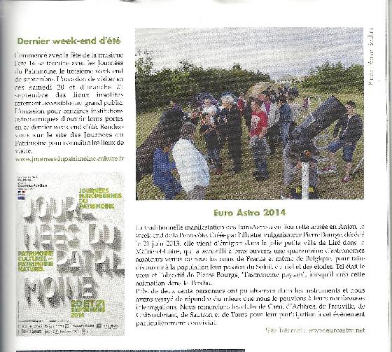 Article Astrosurf sur Euroastros Article Astrosurf sur Euroastros