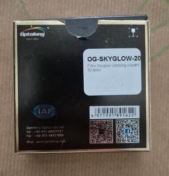 filtre Optolong SkyGlow filtre Optolong SkyGlow
