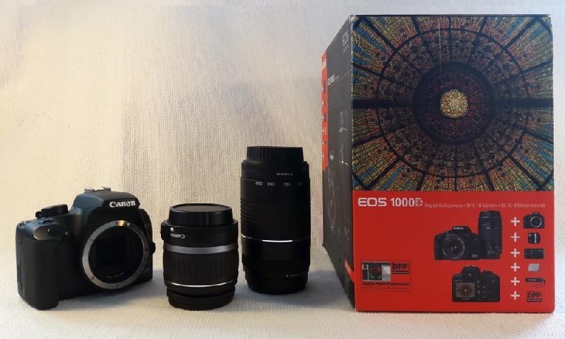 Canon eos 1000d défiltré partiel 