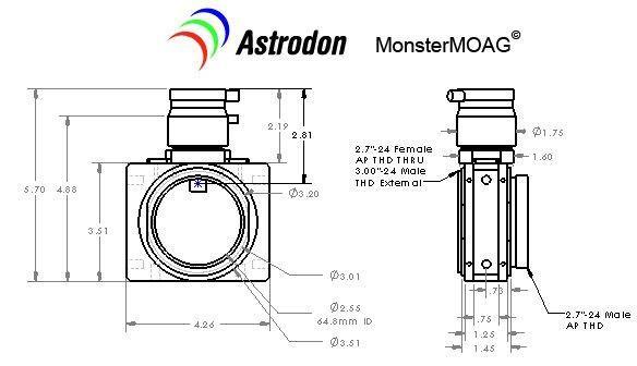 Diviseur optique Astrodon Monster OAG
