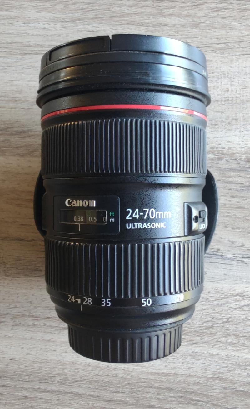 Canon 24-70 F2.8 II série L + filtre B+W