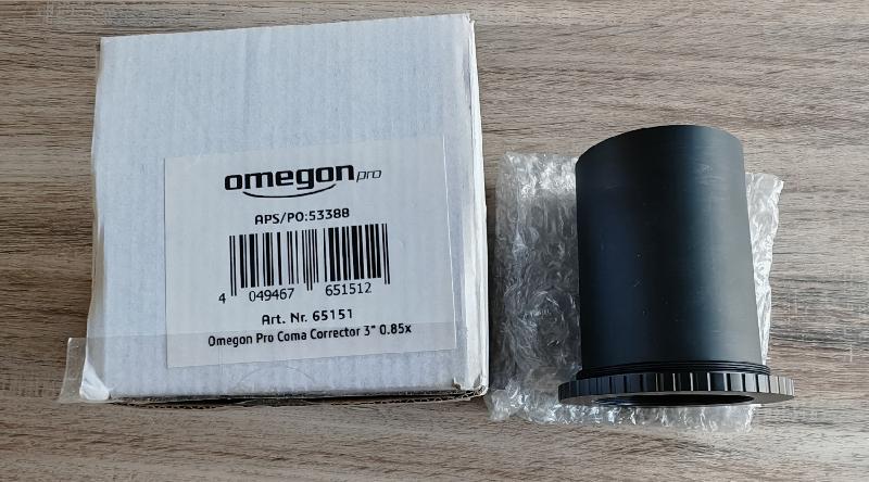 Correcteur de coma et réducteur de focale pour Newton 3" x0.85 Omegon