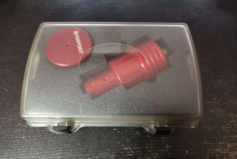 Laser de collimation + Cheshire Farpoint