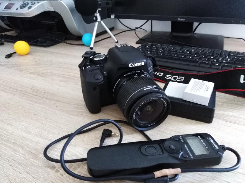 Eos 600D non défiltré + accessoires Eos 600D non défiltré + accessoires