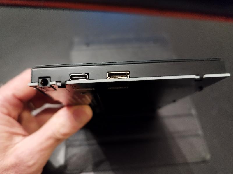 Ecran tactile visuel assisté ou astrophotographie nomade 