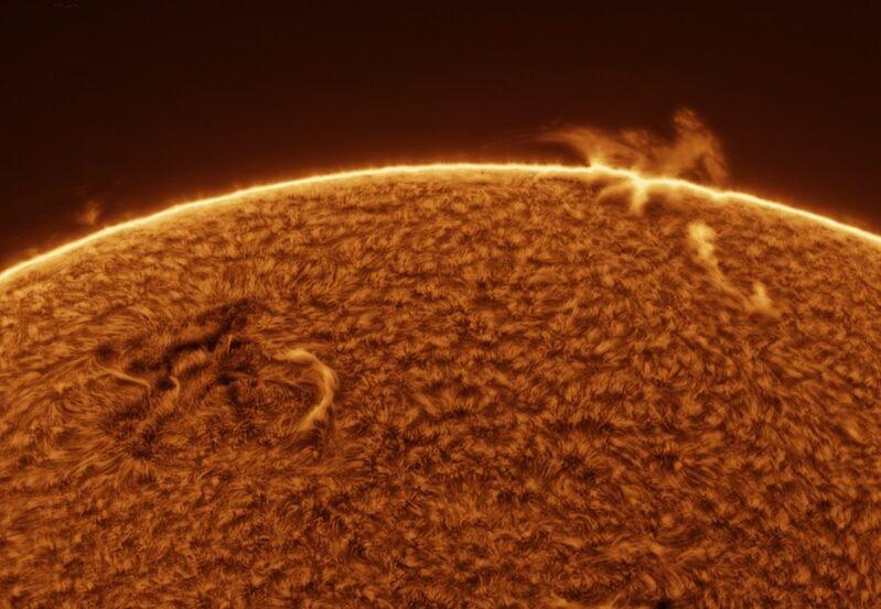 Lunette solaire H alpha Heliostar 76