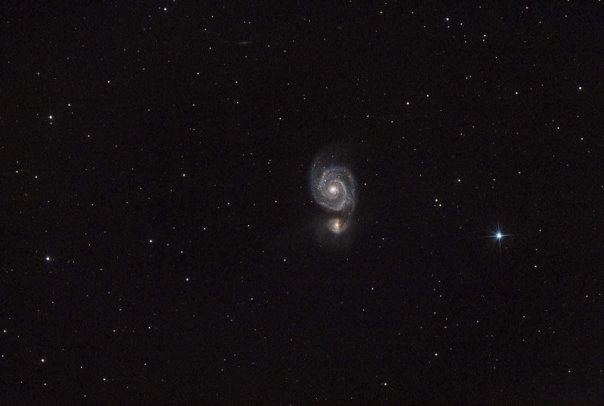 M51 le 12 Mars 2020 bis M51 le 12 Mars 2020 bis