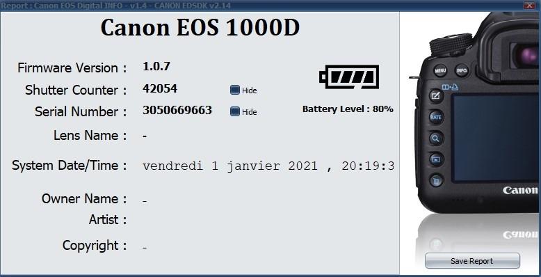 CANON 1000D CANON 1000D