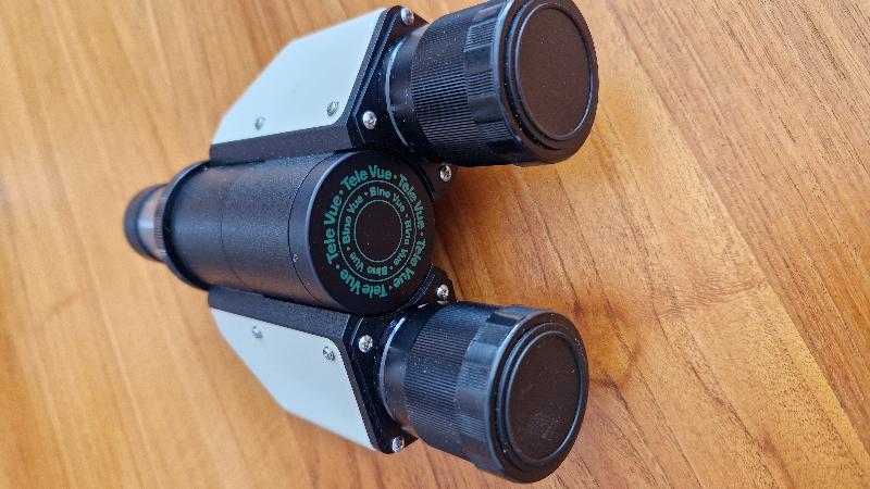Tête Binoculaire TeleVue avec 2x  & oculaires (Panoptic, Plossl ...)