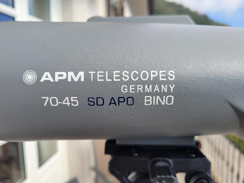 Jumelles APM 70mm SD Apo